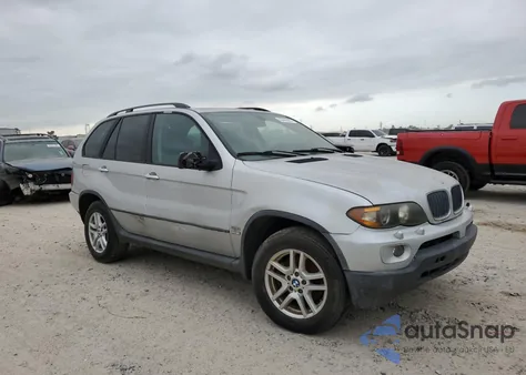 2005 BMW X5 3.0I z USA, uszkodzony, nr VIN 5UXFA13575LU46719
